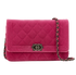 Boy WOC, &pound;1,600, Handbags, Pink, Velvet, Front view